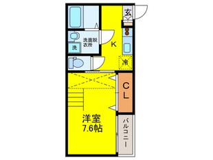 ブリリオ田辺の物件間取画像